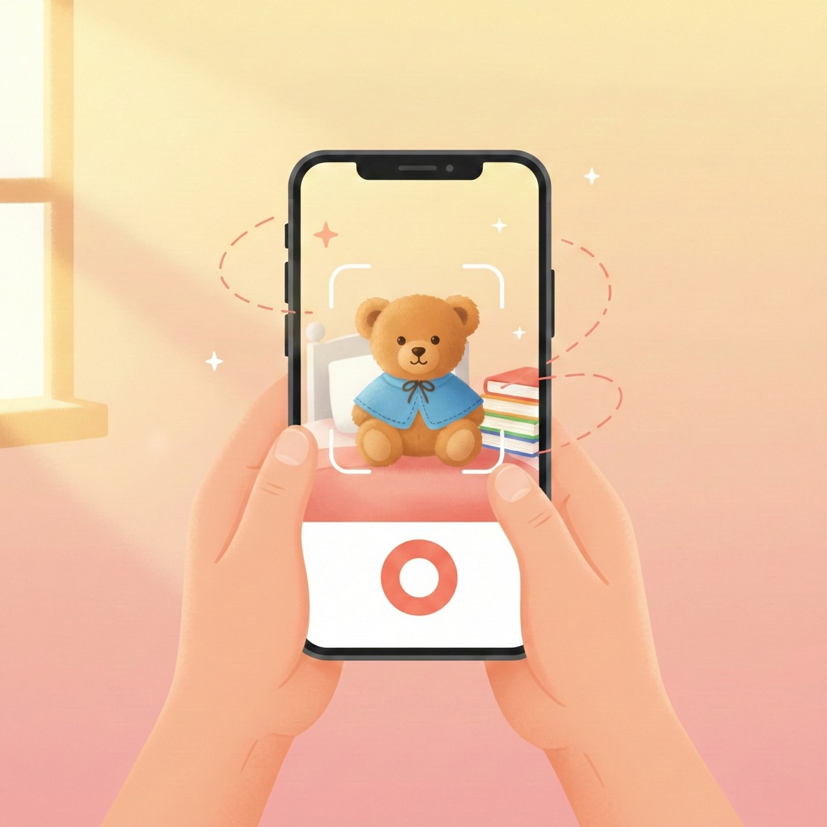 Step 1: Take a photo of your child's toy