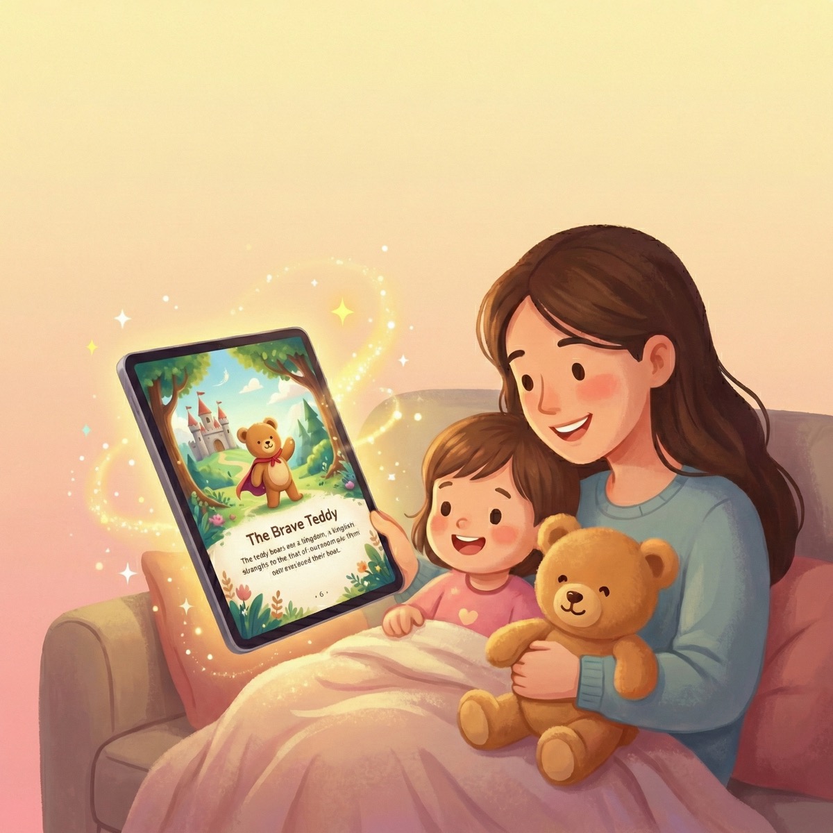 Step 3: Read beautiful illustrated story