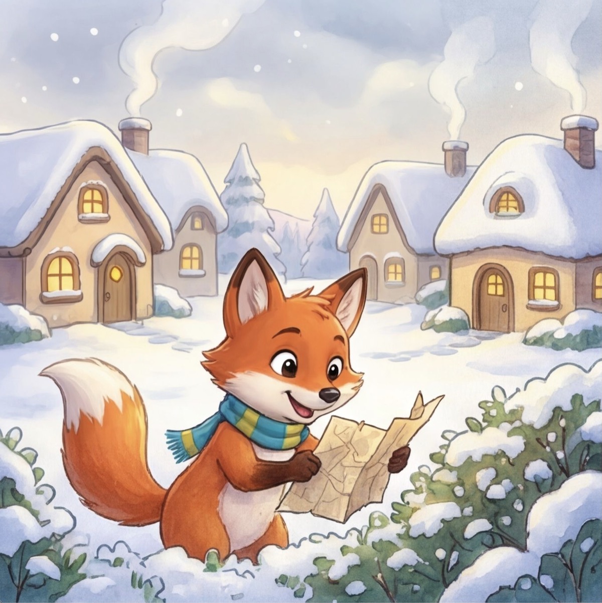 Story page 6 showing consistent character