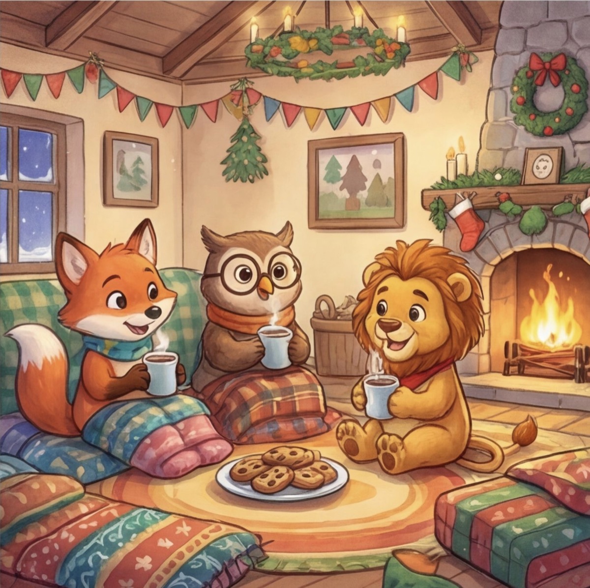 Story page 9 showing consistent character